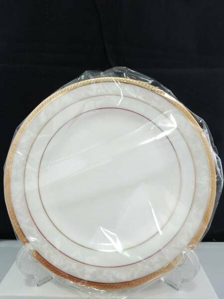 16CM 新品未開封◇自宅保管 ノリタケ ハンプシャーゴールド プレート NORITAKE HAMPSHIRE GOLD