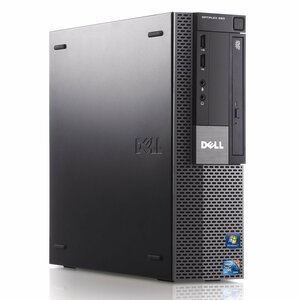 30日保証 Windows7 Pro 32BIT DELL Optiplex 980 SFF Core i7搭載 メモリ 4GB 新品SSD 512GB DVD VGA端子で2画面可能 中古パソコン