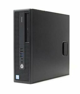 30日保証 Windows10 Pro 64BIT HP EliteDesk 800 G2 SFF Core i5 第6世代 4GB 新品SSD 256GB DVD 中古パソコン デスクトップ