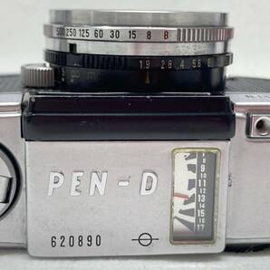 OLYMPUS PEN-D オリンパスペン フィルムカメラ レンジファインダー レンズ F.Zuiko 1:1.9 f=3.2㎝の画像7