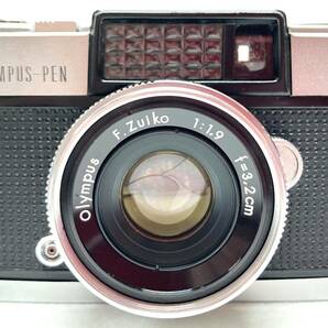 OLYMPUS PEN-D オリンパスペン フィルムカメラ レンジファインダー レンズ F.Zuiko 1:1.9 f=3.2㎝の画像2