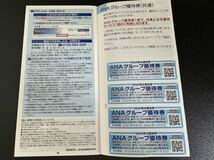 ANA株主優待券　2枚　有効期間　2024年11月30日まで　全日空 グループ優待券同封可　番号通知_画像2