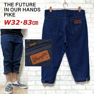 Wrangler × PIKE remake cropped pants Denim pants adjuster 