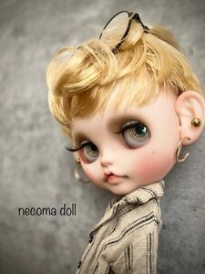 【necoma doll】ブロンドヘアの白肌くん◆ジェンダーレス◆フルセット！