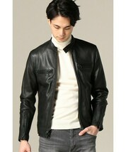 VANSON バンソン シングル ライダース ジャケット ジャーナルスタンダード 別注 グレインレザー タグ付 B C C2 RJP D STAR ENF新品未使用_画像2