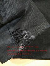 IRON HEART アイアンハート 9461 極厚 21oz ブーツカット 21オンス ブラック デニム パンツ ボタンフライ 日本製 黒鎧 w31　_画像5