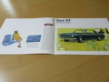 クライスラー▼△６４年イングランド版ダッジダート　古車絵カタログ_画像2