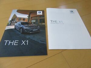 ＢＭＷ▼△１９年１月ＢＭＷ　ＴＨＥＸ１（型式３ＢＡ-ＡＡ１５）別冊　主要諸元＆装備・価格付）専用カタログ