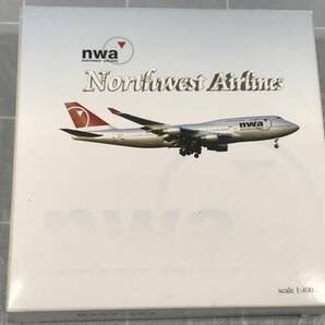 Navigator BOEING ボーイング 747-451 nwa NORTHWEST AIRLINES N661US 1:400 模型 旅客機 航空機 飛行機 ホビー 玩具 趣味 コレクターの画像1