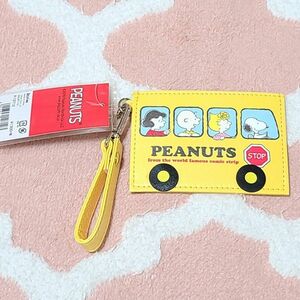 スヌーピー パスケース 定期入れ 名刺入れ 雑貨 SNOOPY PEANUT