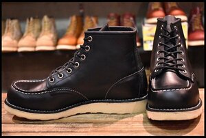 [7E beautiful goods 11 year ] Red Wing 8179 Irish setter black chrome black moktu braided up boots 8130 redwing HOPESMORE