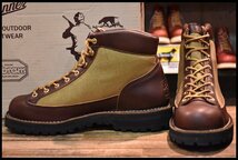 【10EE 箱付 美品 白タグ】Danner ダナーライト リバイバル 80660 ブラウン カーキ ゴアテックス 復刻 REVIVAL GORE-TEX ブーツ HOPESMORE_画像1