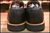 【8D 美品 17年】レッドウィング 8059 フォアマン オックスフォード 黒 ブラック ハーネス 短靴 ローカット ブーツ redwing HOPESMORE_画像7