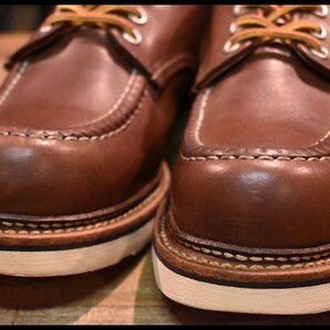 【6.5D 良品 14年】レッドウィング 8109 オックスフォード マホガニーオロイジナル モックトゥ 編み上げ 短靴 ブーツ redwing HOPESMOREの画像5