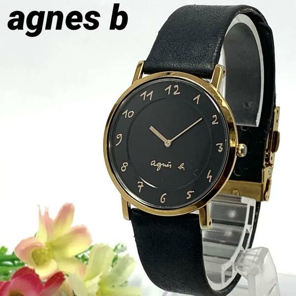 150 agnes b アニエスベー レディース 腕時計 新品電池交換済 クオーツ式 人気 希少 ビンテージ レトロ アンティーク