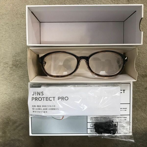 JINS PROTECT PRO ブラウンデミ　ジンズプロテクトプロ　新品未使用品