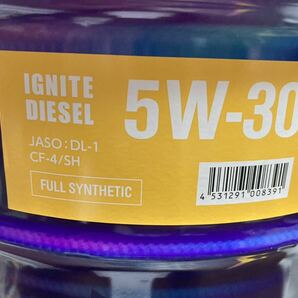 スノコ ディーゼルオイル DIESEL 5w-30 DL-1 化学合成油 20L ペール缶 未開封の画像2