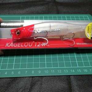 Megabass メガバス　カゲロウ124F GP REDHEAD 未使用品