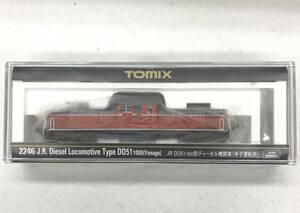  ultimate beautiful goods / TOMIX / 2246 / JR DD51 1000 shape diesel locomotive ( Yonago driving place ) /to Mix / N gauge / attached unopened unused completion goods / present condition goods 