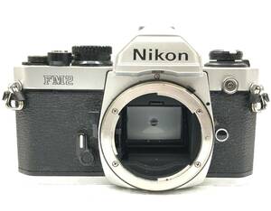 Nikon / FM2 / ニコン / ボディ / シルバー / フィルムカメラ / 一眼レフ / ストラップ付 / シャッター〇 / 動作未確認 / 現状品