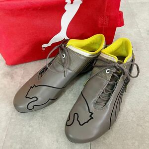 ●未使用品【コラボ】PUMA × Ferrari プーマ フェラーリ スニーカー/ドライビングシューズ/size 28.0cm/箱付き/メンズ/F1/Wネーム