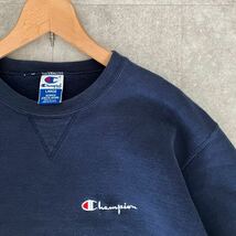 ●USA製 Vintage チャンピオン Champion スウェットシャツ/ロゴ刺しゅう/古着/リバースウィーブ/アメカジ_画像2