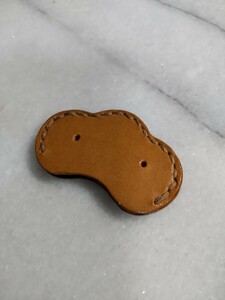  base for leather peg cover | pick holder type small Camel 