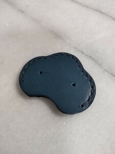  base for leather peg cover | pick holder type large blue 