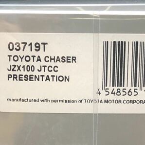 京商 1/43 トヨタ チェイサー JTCC プレゼンテーション 未開封品の画像2