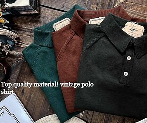 ★SUMMER イタリアンで大人な高級 ハイツイスト POLO ラグラン ポロシャツ ニット 3色展開 メンズ サイズM～3XL 大きいサイズ★407