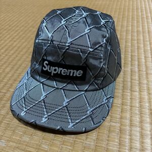 Supreme wire total pattern box logo cap rare hat box Logo 