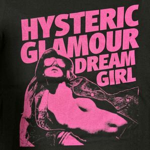 4回着用 ヒステリックグラマー ガール ロゴ Tシャツ 黒 レア HYSTERIC GLAMOURの画像2