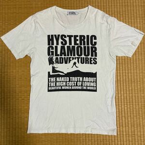 ヒステリックグラマー ガール ロゴ Tシャツ 白S レア hysteric glamour