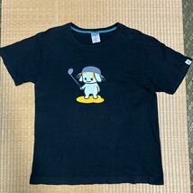 CUNE バクプリ入り カレー鍋 うさぎ ロゴ Tシャツ 黒L レア キューン ウサギ_画像1