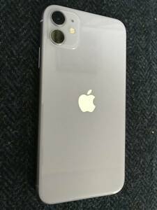 ★バッテリー98%★ iPhone11 64GB パープル SIMフリー ☆Apple正規店にてバッテリー交換済み 美品☆