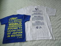 激レア MotoGP 2012 サイン入りTシャツ ペドロサ　　2010　オフィシャル　DORNA　Tシャツ　ツインリンクモテギ　_画像6