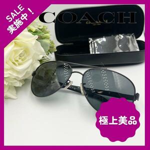 【極上美品】COACH コーチ サングラス ケース付