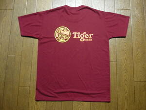 新品未使用品　Tiger Beer　タイガービール　シンガポール　半袖　Tシャツ　企業物　サイズL