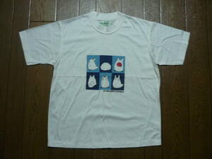 美品　90s　ヴィンテージ　となりのトトロ　半袖　Tシャツ　スタジオジブリ　宮崎駿　EMILIO　シングル　サイズM　
