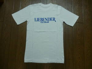 80s　ヴィンテージ　雪印　LIEBENDER　リーベンデール　ICE CREAM　アイスクリーム　半袖　Tシャツ　企業物　ノベルティ