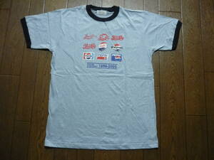 新品未使用品　SUNTORY　サントリー　半袖　リンガー　Tシャツ　ペプシコーラ　1898-2005　