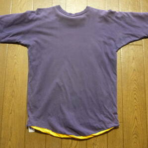 80s 90s USA製 ヴィンテージ RUSSELL ラッセル 半袖 リバーシブル Tシャツ サイズSの画像6