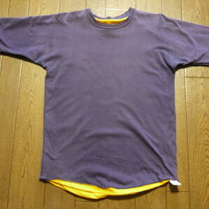 80s 90s USA製 ヴィンテージ RUSSELL ラッセル 半袖 リバーシブル Tシャツ サイズSの画像5