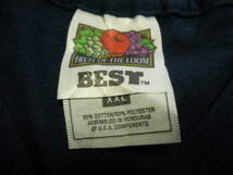 90s　ヴィンテージ　FRUIT OF THE LOOM BEST　半袖　Tシャツ　GALLITZIN BOROUGH　ガリチィン自治区　125周年記念　サイズXXL_画像4