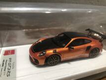 AXELLWORKS 1/43 PORSCHE 911 GT3 RS Weissach Package Arancio Pearl Make Up EIDOLON アクセルワークス ポルシェ メイクアップ オレンジ_画像1