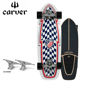Carver Curver Skateboard USA Booster 30,75 дюйма CX4 Truck Surf Skating