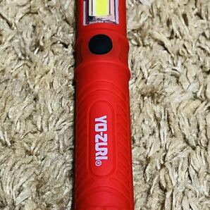 1 非売品 新品 YO-ZURI ヨーズリ マグネット フック付き LEDライト レッド 赤 DUEL デュエル イカメタル エギング ティップラン アウトドアの画像2