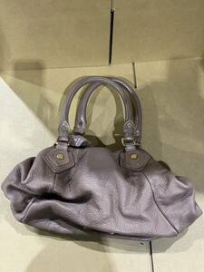 ★1円スタート★中古 MARC BY MARCJACOBS マークバイ マークジェイコブス Classic Q 2WAY ショルダーバッグ トートバッグ レザー 