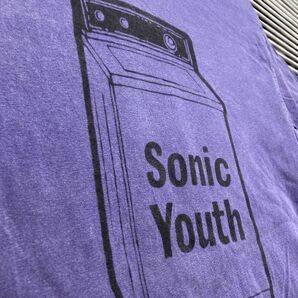 1スタ 最落無し AENY ソニックユース SONIC YOUTH 洗濯機 バンド Tシャツ 紫 90s 00s Y2K VINTAGE ビンテージ 古着 卸 転売の画像3