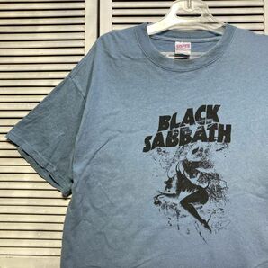 1スタ 最落無し AEOK ブラックサバス BLACK SABBATH バンド Tシャツ 水色 90s 00s Y2K VINTAGE ビンテージ 古着 卸 転売の画像1